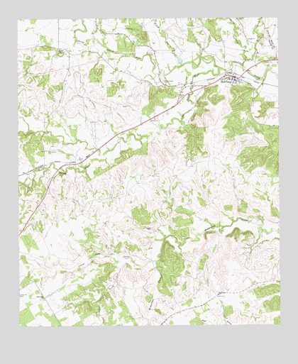 Bluff Dale, TX USGS Topographic Map