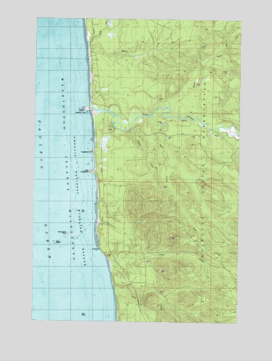 Tunnel Island, WA USGS Topographic Map