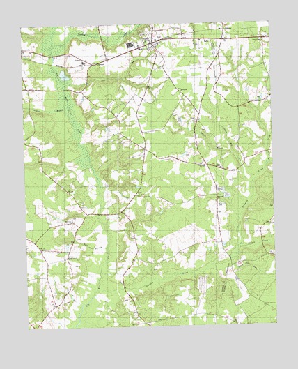 Turkey, NC USGS Topographic Map