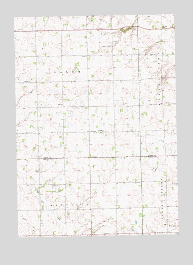 Turkey Ridge, SD USGS Topographic Map