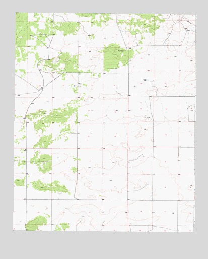 Turkey Ridge NE, NM USGS Topographic Map