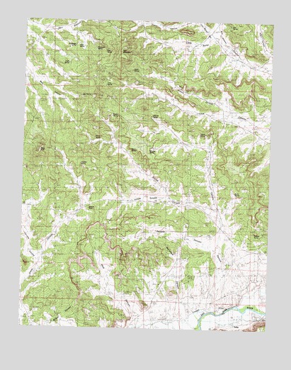 Turley, NM USGS Topographic Map