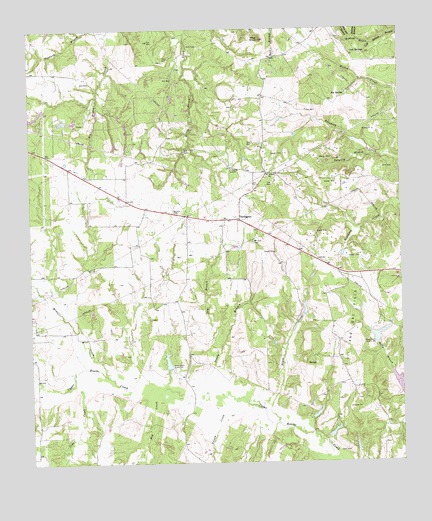 Turlington, TX USGS Topographic Map