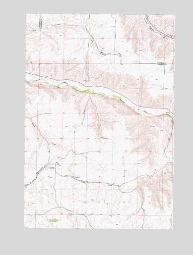 Turner, WA USGS Topographic Map