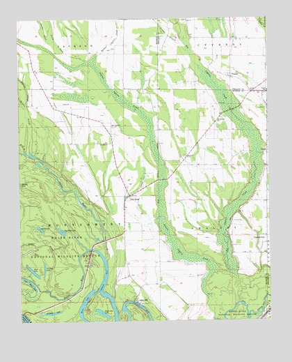Turner, AR USGS Topographic Map