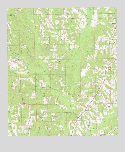 Bluff Springs, AL USGS Topographic Map