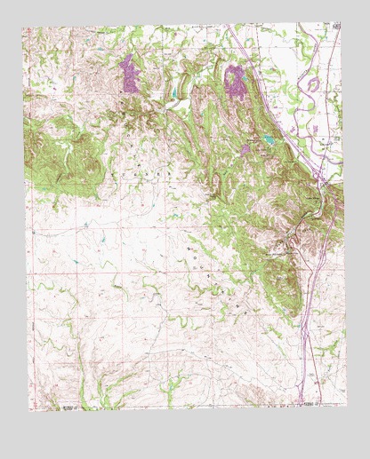 Turner Falls, OK USGS Topographic Map