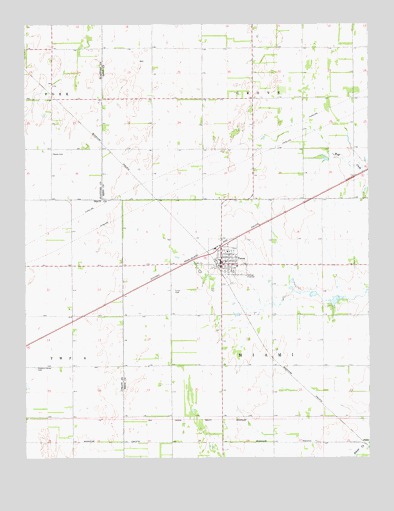 Turon, KS USGS Topographic Map