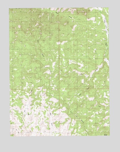 Turtle Canyon, UT USGS Topographic Map