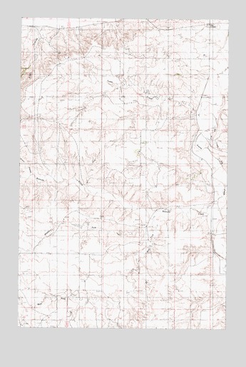 Turtle Creek, MT USGS Topographic Map