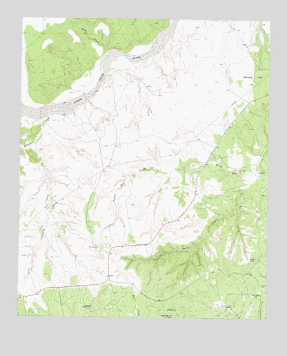 Turtle Hole Camp, TX USGS Topographic Map