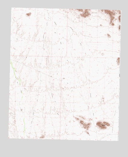 Turtleback Mountain, AZ USGS Topographic Map