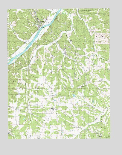 Tuscumbia, MO USGS Topographic Map
