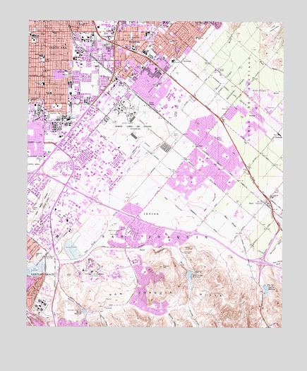 Tustin, CA USGS Topographic Map