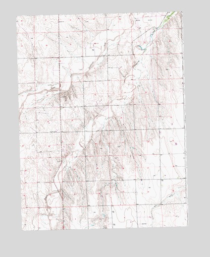 Tuttle, CO USGS Topographic Map