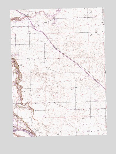 Tuttle, ID USGS Topographic Map