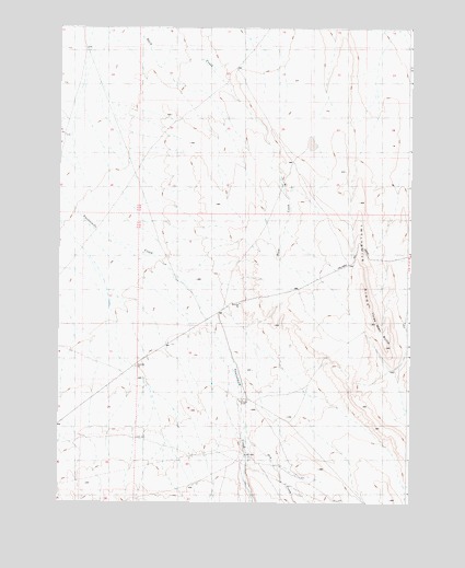 Twelvemile Ridge, OR USGS Topographic Map