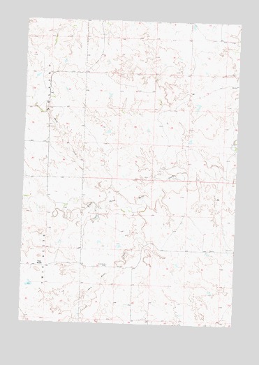 Twin Butte, SD USGS Topographic Map