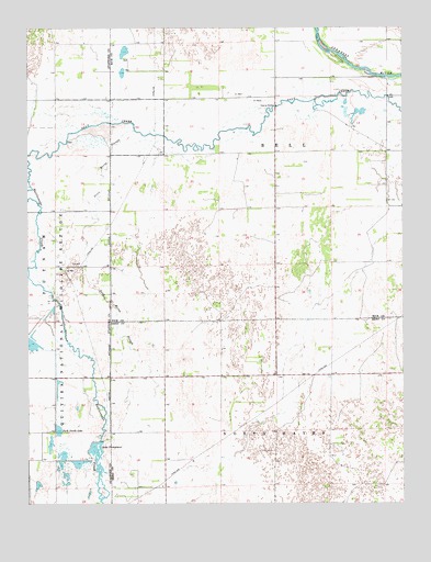 Alden NW, KS USGS Topographic Map