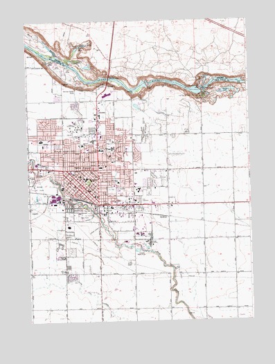 Twin Falls, ID USGS Topographic Map