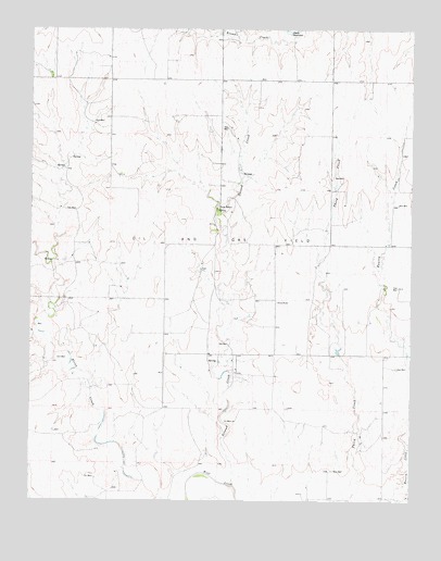 Twin Grove, TX USGS Topographic Map
