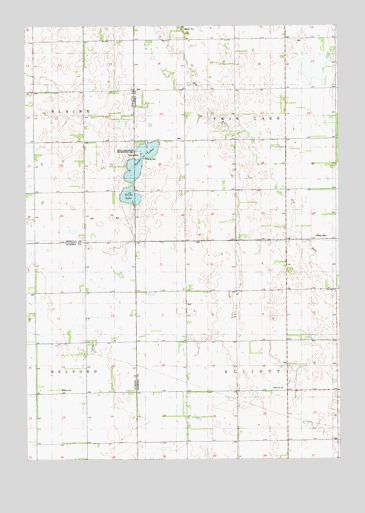 Twin Lakes, SD USGS Topographic Map