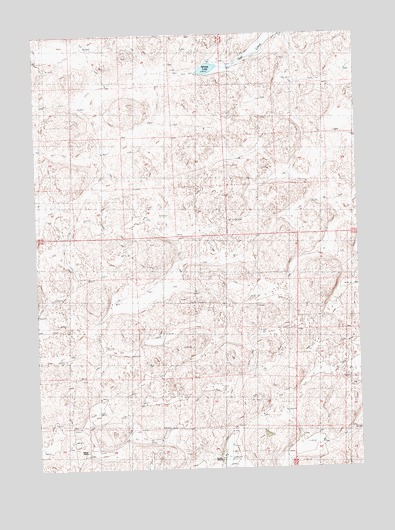 Twin Lakes NE, NE USGS Topographic Map