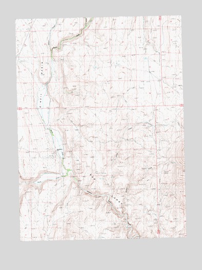 Twin Meadows Ranch, NV USGS Topographic Map