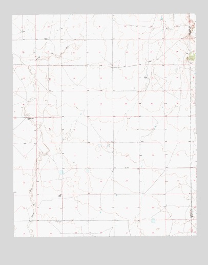 Twin Mesa NW, NM USGS Topographic Map