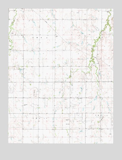 Twin Mound, KS USGS Topographic Map