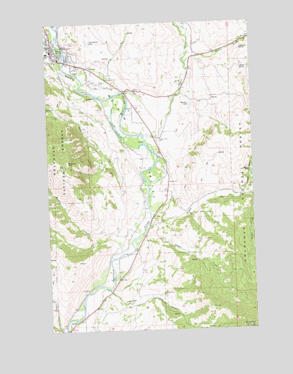 Twisp East, WA USGS Topographic Map