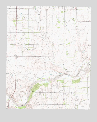 Twitty, TX USGS Topographic Map