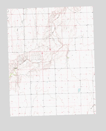 Two Butte Springs, CO USGS Topographic Map
