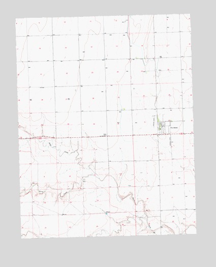 Two Buttes, CO USGS Topographic Map