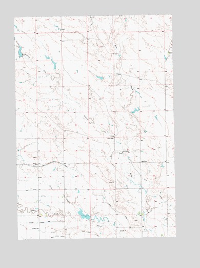 Two Top Butte SE, SD USGS Topographic Map