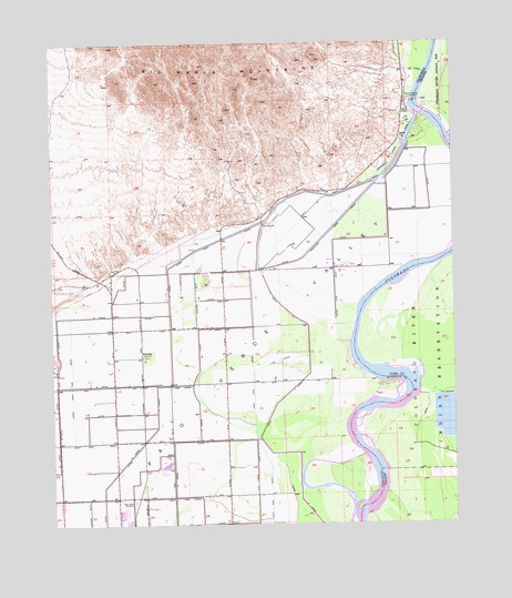 Blythe NE, CA USGS Topographic Map