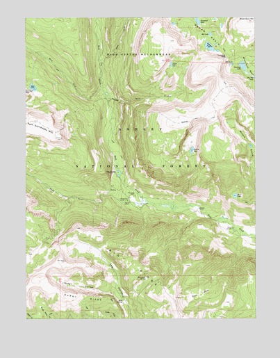 Tworoose Pass, UT USGS Topographic Map