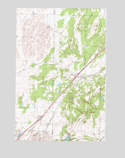 Tyler, WA USGS Topographic Map