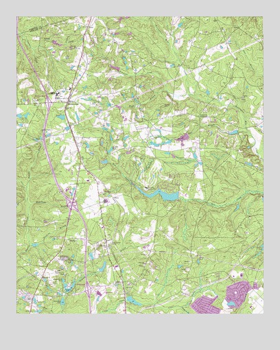 Blythewood, SC USGS Topographic Map