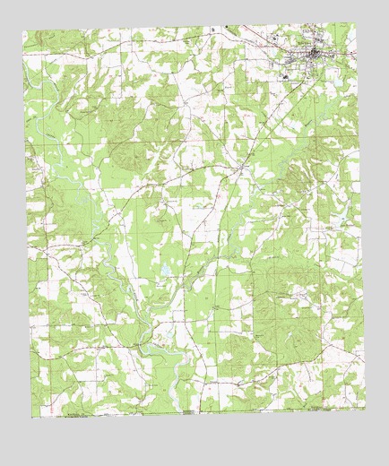 Tylertown, MS USGS Topographic Map