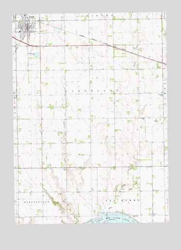 Tyndall, SD USGS Topographic Map