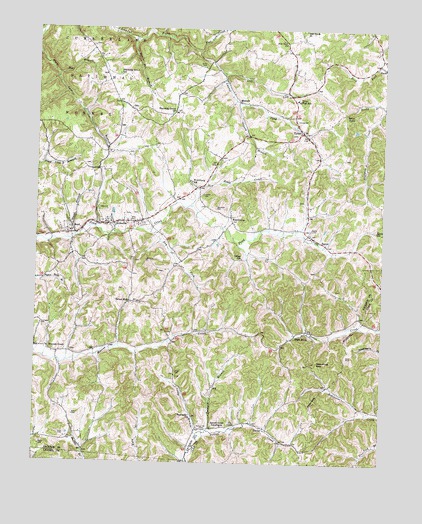 Tyner, KY USGS Topographic Map