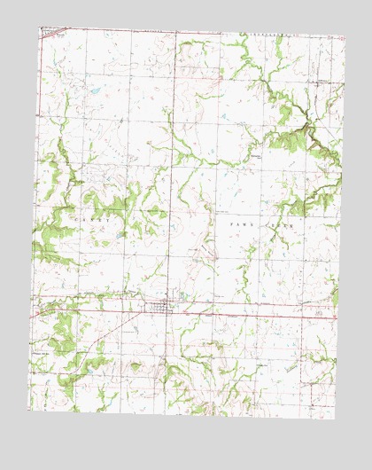 Tyro, KS USGS Topographic Map