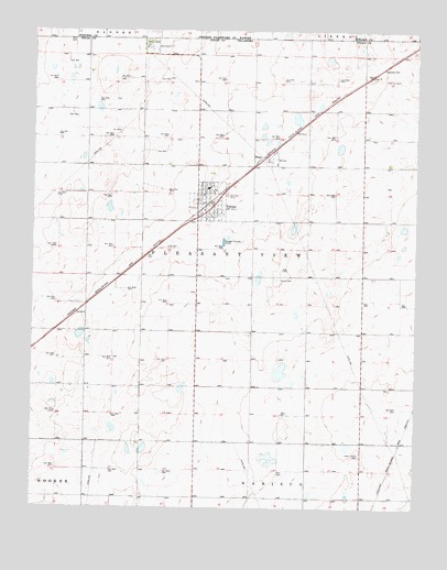 Tyrone, OK USGS Topographic Map