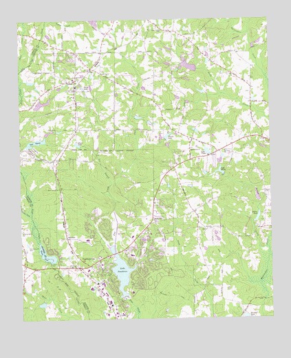 Tyrone, GA USGS Topographic Map