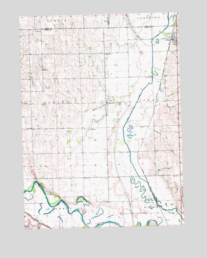 Uehling, NE USGS Topographic Map
