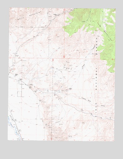 Uhlmeyer Spring, CA USGS Topographic Map
