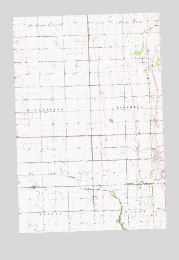 Ulen NW, MN USGS Topographic Map