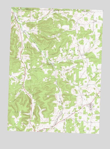 Ulysses, PA USGS Topographic Map