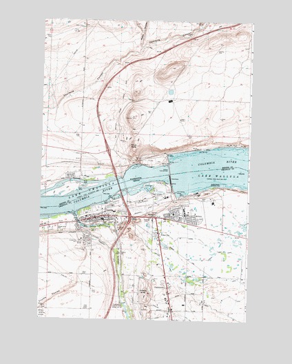 Umatilla, OR USGS Topographic Map